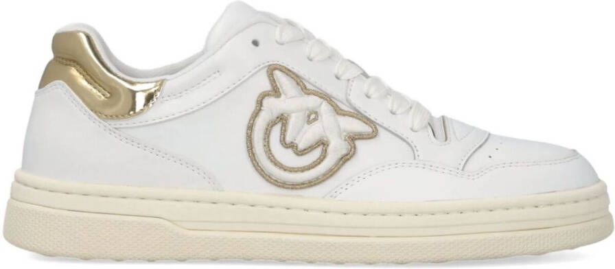 PINKO Lage Sneakers Dames Mandy 11 Maat: 37 Materiaal: Leer Kleur: Wit - Foto 9