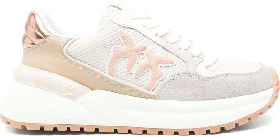 Pinko Beige GEM 07 Sneakers voor dames Beige Dames - Foto 5