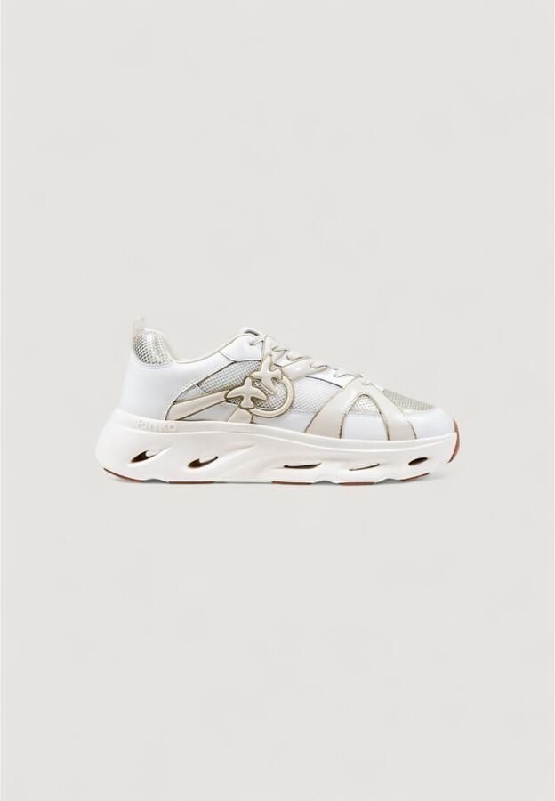 Pinko Chunky Roze Sneakers met Mesh Inzetstukken - Foto 6