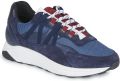 Piola Ica Lage Sneakers Leren Vetersluiting Blue Heren - Marine