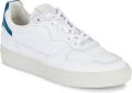 Piola Inti Lage Sneakers van Leer Vetersluiting White Dames - Wit