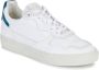 Piola Inti Lage Sneakers van Leer Vetersluiting White Dames - Thumbnail 2