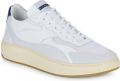 Piola Lage Top Leren Sneakers Piura Multicolor Heren - Wit