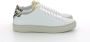 Piola Comfortabele Leren Lage Sneakers White Dames - Thumbnail 2