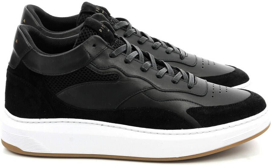 Piola Piura Mid Hoge Sneakers Black Heren