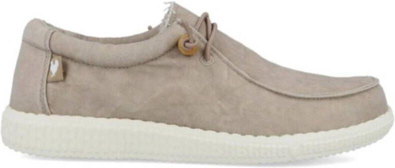 Walk in Pitas WP150 Wallabi Washed Sneakers wit - Foto 2