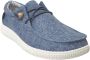 Walk in Pitas WP150 Wallabi Linen Sneakers blauw - Thumbnail 1