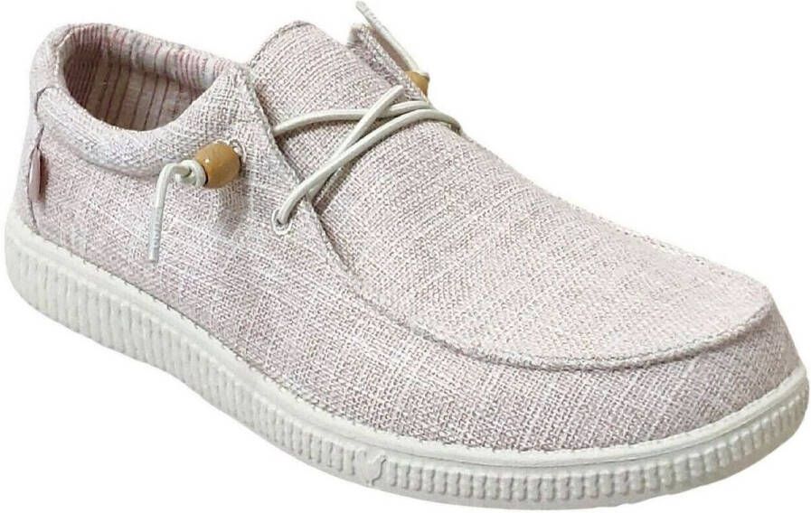 Walk in Pitas WP150 Wallabi Linen Sneakers beige