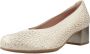 Pitillos Fantasie Holle Hak Pumps Beige Dames - Thumbnail 3