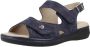 Pitillos Flat Sandals Blue Dames - Thumbnail 10