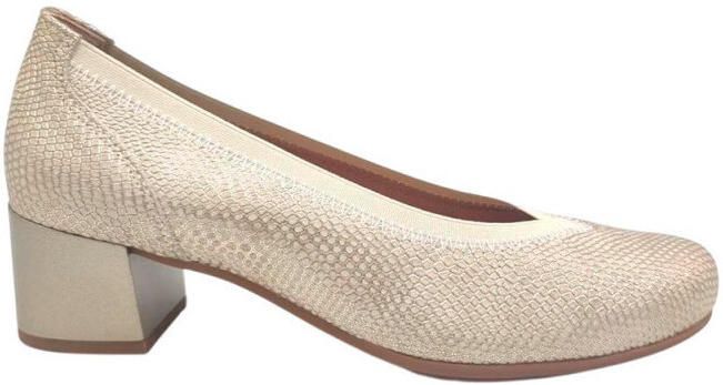 Pitillos 11.130 platinum pump met lage blokhak Bonne Shoe - Foto 2