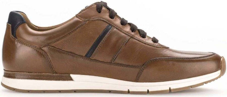 Gabor Heren wandelsneakers van gecertificeerd leer Bruin Heren - Foto 4