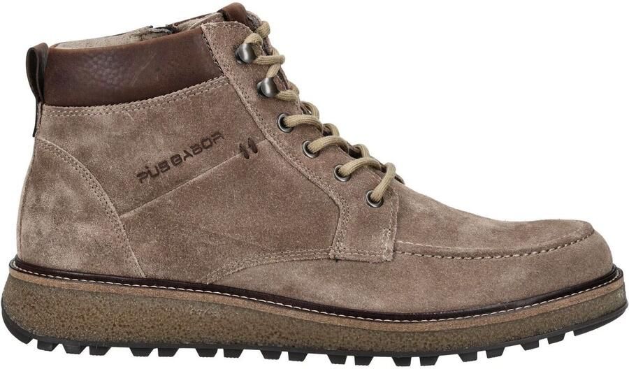 Pius Gabor Veterschoenen enkellaarsjes comfortschoen met contrastnaden g-wijdte