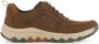 Gabor Bruine Wandelsneakers Flexibele Zool Brown Heren - Thumbnail 2