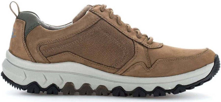 Pius Gabor rollingsoft sensitive 8005.11.03 heren rollende wandelsneaker bruin waterdicht - Foto 4