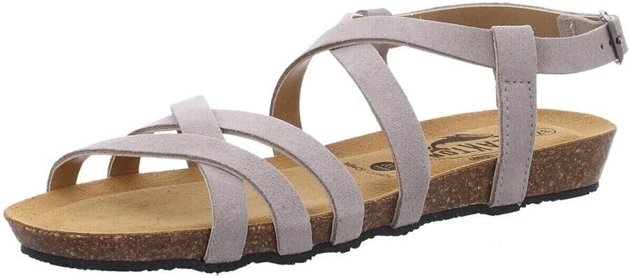 Plakton Women's Fran Vali Sandalen beige