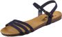 Plakton 575080 Mam Alou Nobuck Damesschoenen sandalen Blauw - Thumbnail 2
