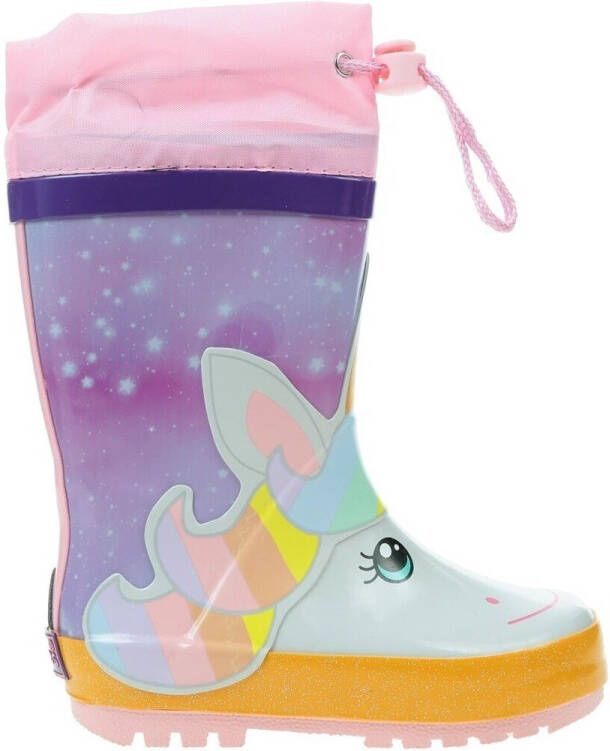 Playshoes Kid's Gummistiefel Einhorn Rubberlaarzen meerkleurig