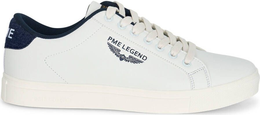 PME Legend Carior Lage sneakers Leren Sneaker Heren Wit - Foto 5