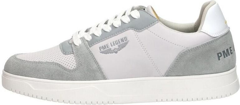 PME Legend Heren Sneakers Lassen Light Grey Melee Licht Grijs - Foto 5
