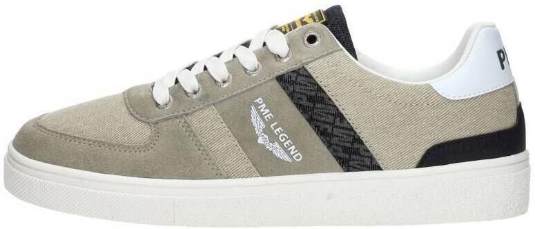 PME Legend Beige Sneakers met Grijze Accents Multicolor Heren - Foto 9