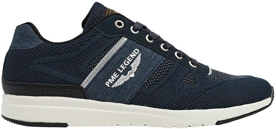 PME Legend Blauwe Lichtgewicht Sneaker met Zachte Textielvoering Blue Heren