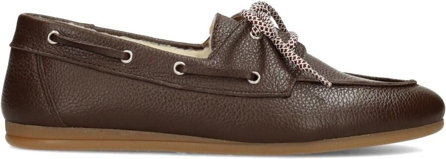 PS Poelman Callie leren bootschoenen bruin - Foto 4