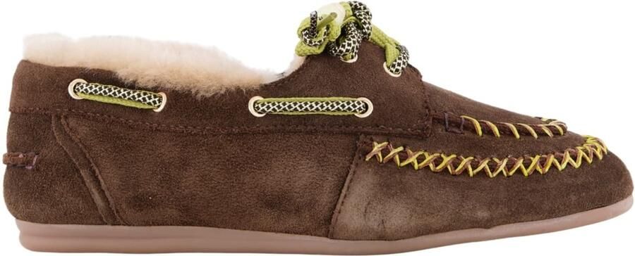 Poelman Instappers ' KYRA Damen Loafer' bruin