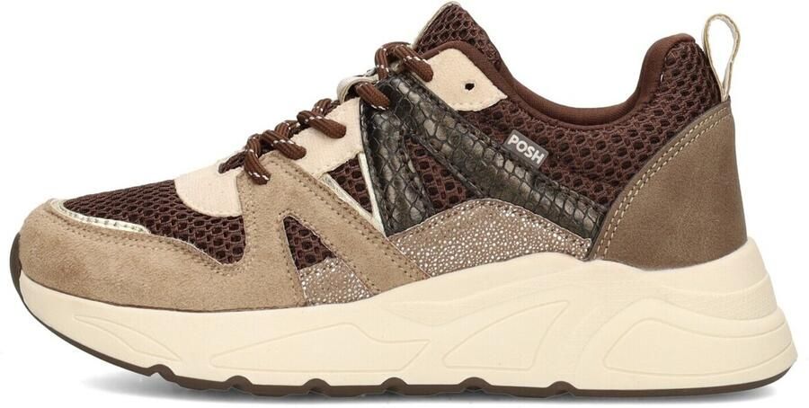 Poelman Lage Sneakers Carocel Meisjes Sneakers