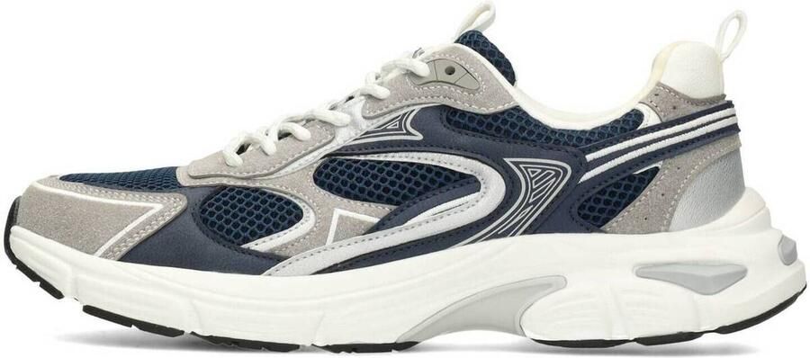 PS Poelman DEX Heren Sneakers Blauw met combinatie - Foto 2