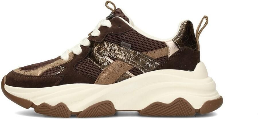 POSH by Poelman Gigi chunky sneakers bruin - Foto 5