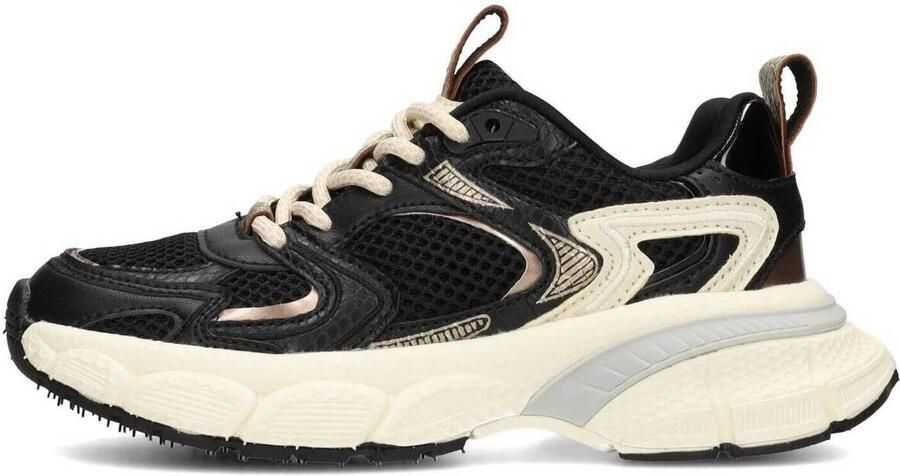 POSH by Poelman Lola chunky sneakers zwart goud - Foto 4