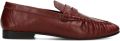 Poelman Mocassins Sammy Dames Loafers - Rood