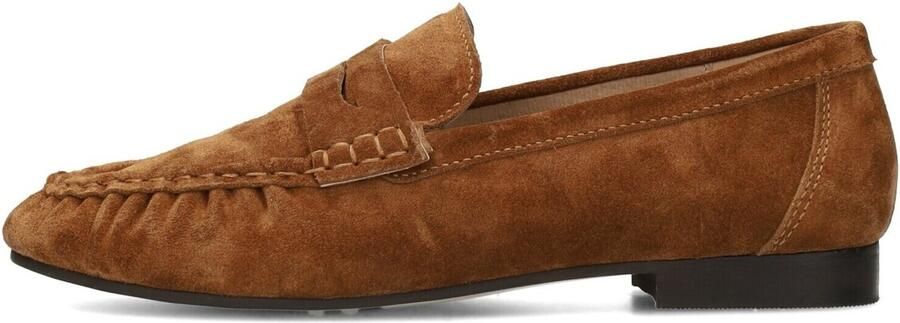 PS Poelman Sammy loafers met panterprint cognac - Foto 4