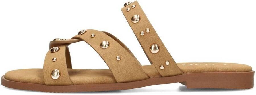 POSH by Poelman LINDE Dames Slippers Bruin - Foto 2