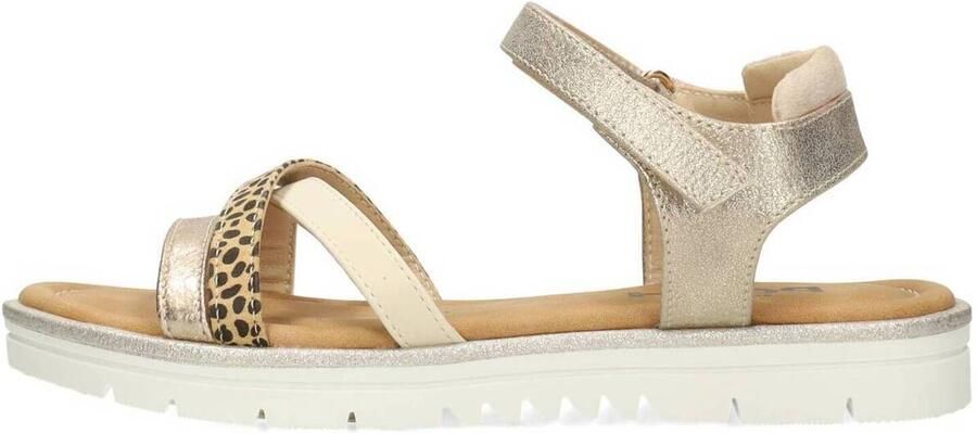 POSH by Poelman sandalen goud dierenprint - Foto 4