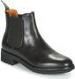 Ralph Lauren Leren enkellaarzen met rubberen zool Black Heren - Thumbnail 3