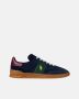 POLO RALPH LAUREN Ralph Lauren Lage Sneakers Heren Heritage Area Maat: 40 Materiaal: Suède Kleur: Blauw - Thumbnail 3