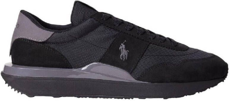 Polo Ralph Lauren Leren sneakers met logodetail model 'TRAIN' - Foto 2