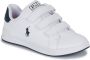 Ralph Lauren Polo Heritage Court II EZ White Navy kleuter sneakers - Thumbnail 1