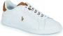 POLO RALPH LAUREN Ralph Lauren Lage Sneakers Heren Hrt Court Ii Maat: 45 Materiaal: Leer Kleur: Wit - Thumbnail 3