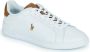 POLO RALPH LAUREN Hrt Ct Ii Lage sneakers Leren Sneaker Heren Wit - Thumbnail 3