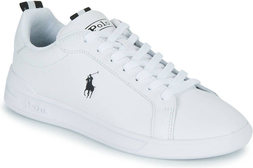 Polo Ralph Lauren Hrt Ct Ii Low Fashion sneakers Schoenen white black maat: 43 beschikbare maaten:43 - Foto 11