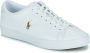 Polo Ralph Lauren Sneakers van leer met labelstitching model 'LONGWOOD' - Thumbnail 2