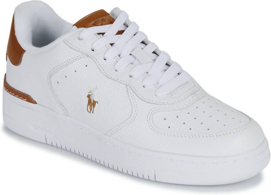 Polo Ralph Lauren Sneakers Masters Crt Sneakers Low Top Lace in wit
