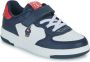 Ralph Lauren Masters Court Bear PS Schoolkind sneakers blauw wit - Thumbnail 2