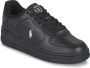 POLO RALPH LAUREN Ralph Lauren Lage Sneakers Heren Masters Court Low Top Maat: 47 Materiaal: Leer Kleur: Zwart - Thumbnail 3