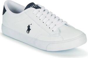 Polo Ralph Lauren Witte Theron Iv Lage Sneakers