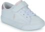 Ralph Lauren Polo Theron V PS White Pink kleuter sneakers - Thumbnail 1