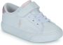 Ralph Lauren Polo Theron V PS White Pink kleuter sneakers - Thumbnail 1